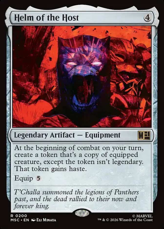 Card image of Helm of the Host