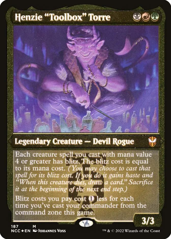 Card image of Henzie "Toolbox" Torre