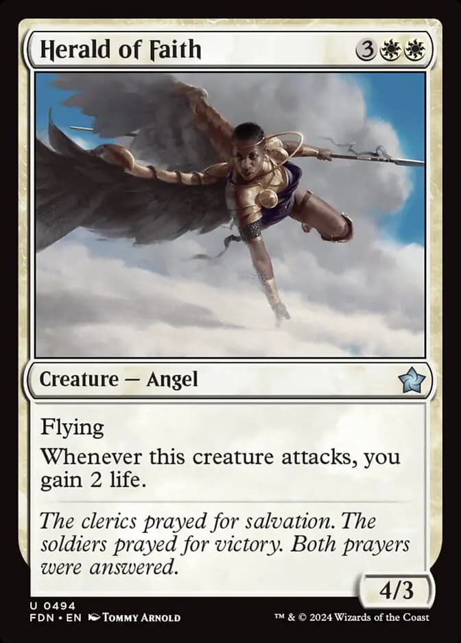 Card image of Herald of Faith