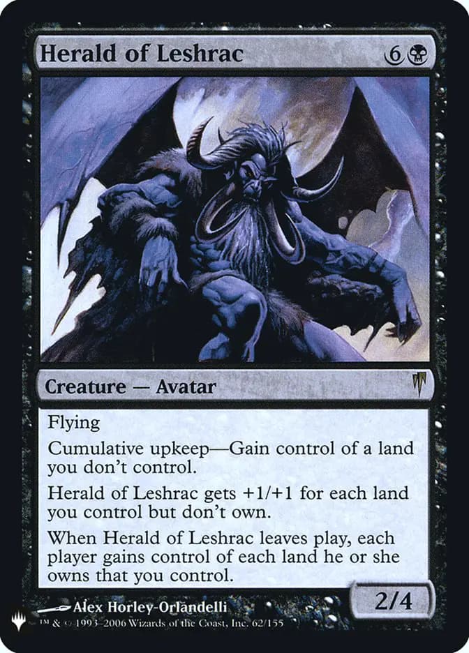 Card image of Herald of Leshrac