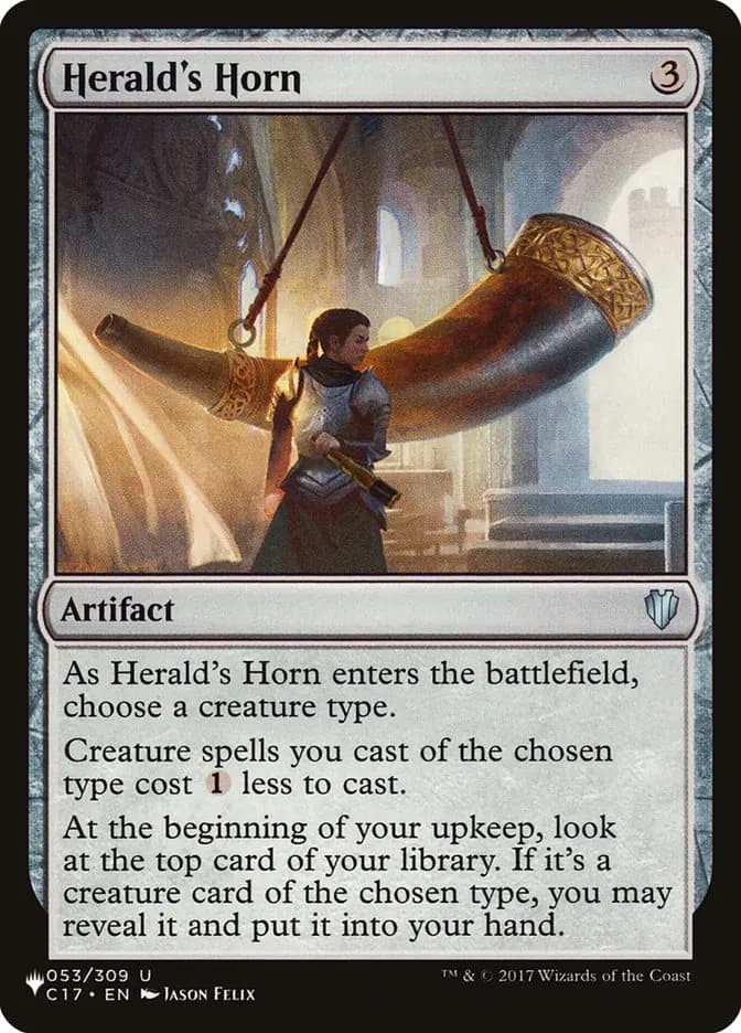 Card image of Herald's Horn
