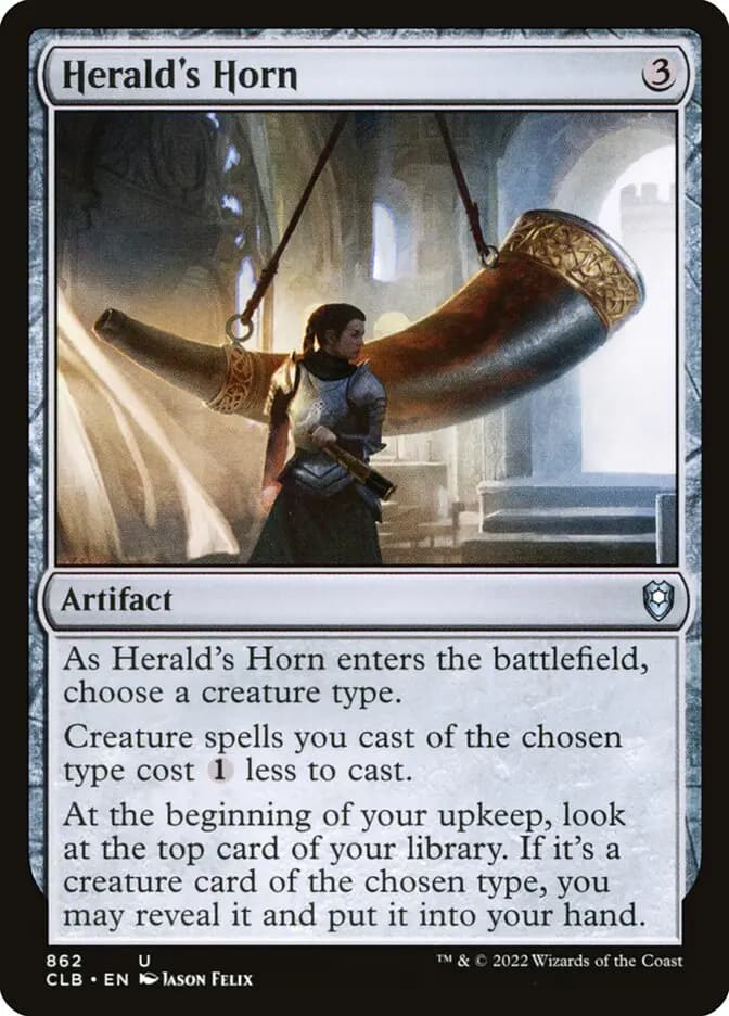 Card image of Herald's Horn