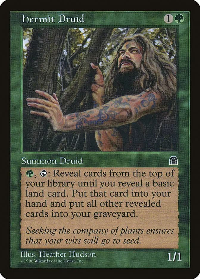 Card image of Hermit Druid