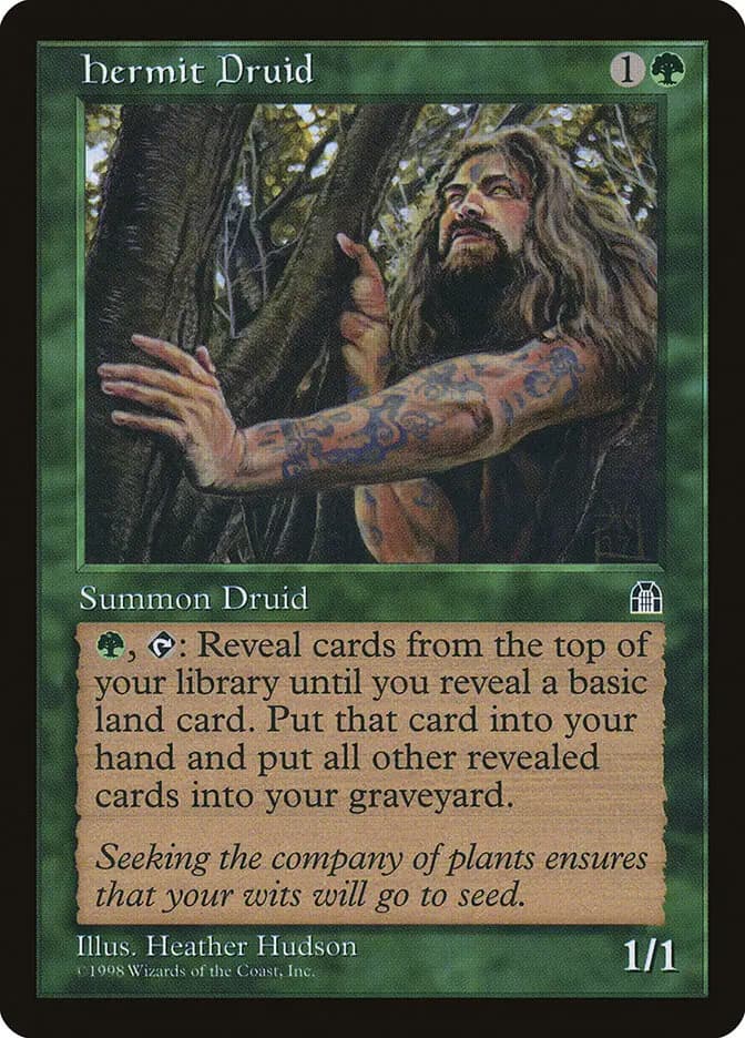 Card image of Hermit Druid