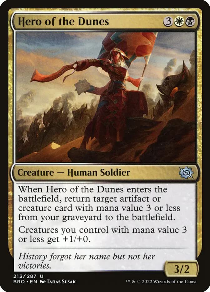 Card image of Hero of the Dunes