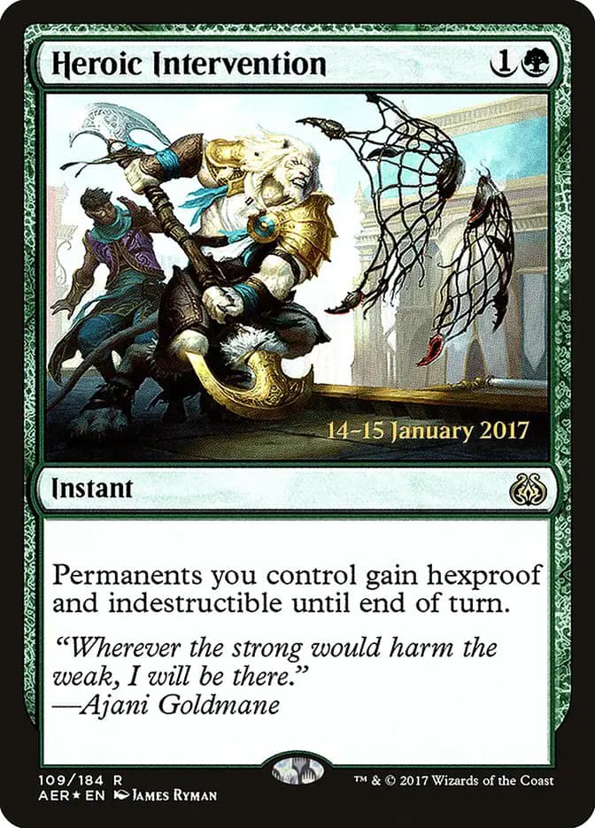 Card image of Heroic Intervention