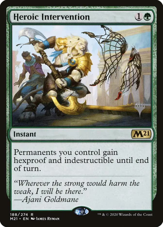 Card image of Heroic Intervention