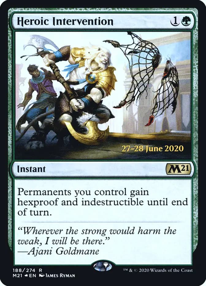 Card image of Heroic Intervention