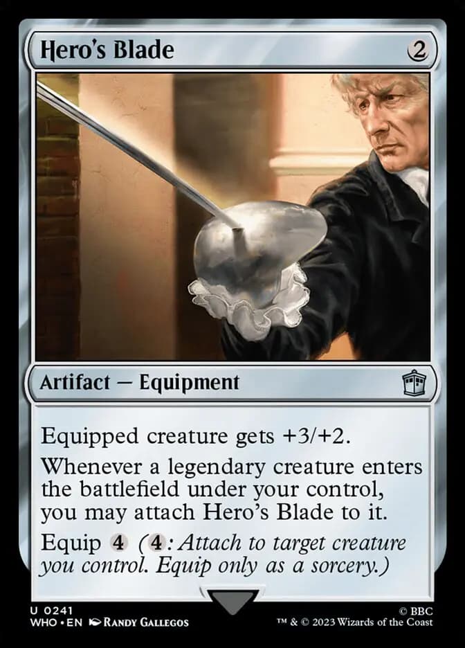 Card image of Hero's Blade