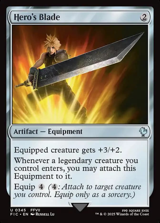 Card image of Hero's Blade