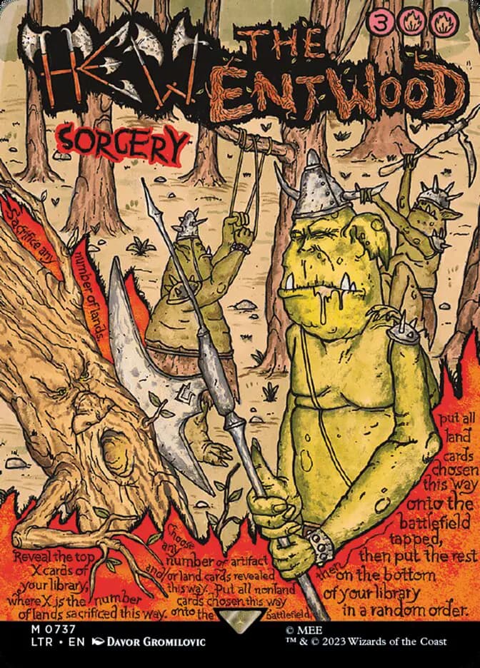 Card image of Hew the Entwood