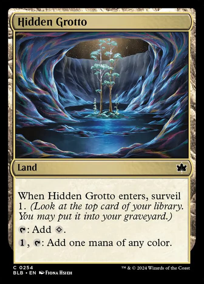 Card image of Hidden Grotto