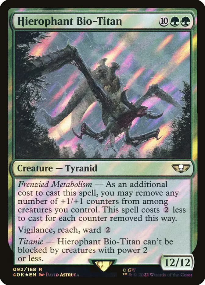 Card image of Hierophant Bio-Titan