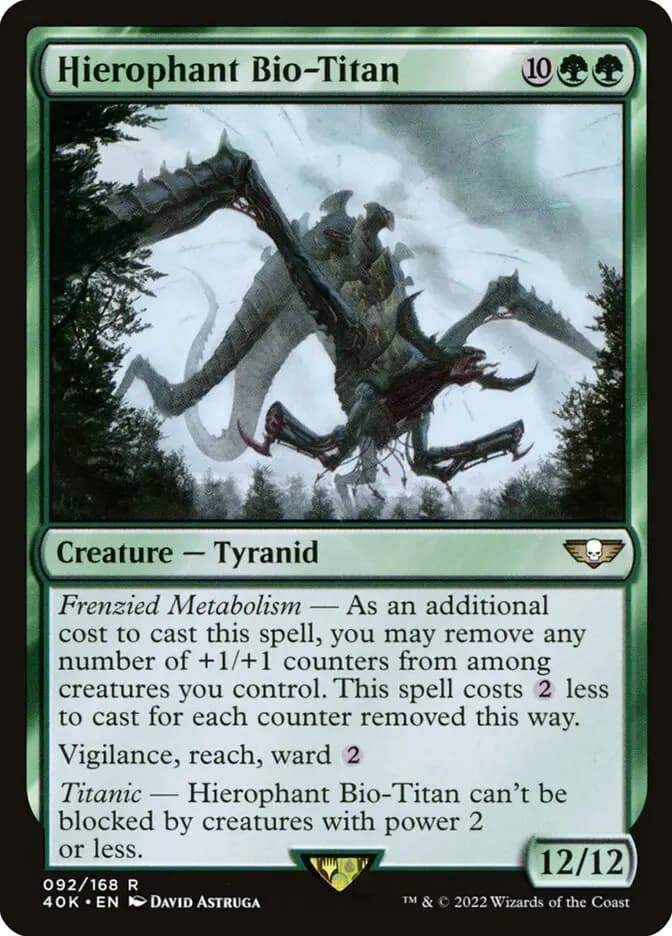 Card image of Hierophant Bio-Titan