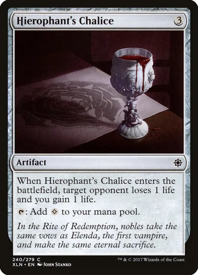 Card image of Hierophant's Chalice