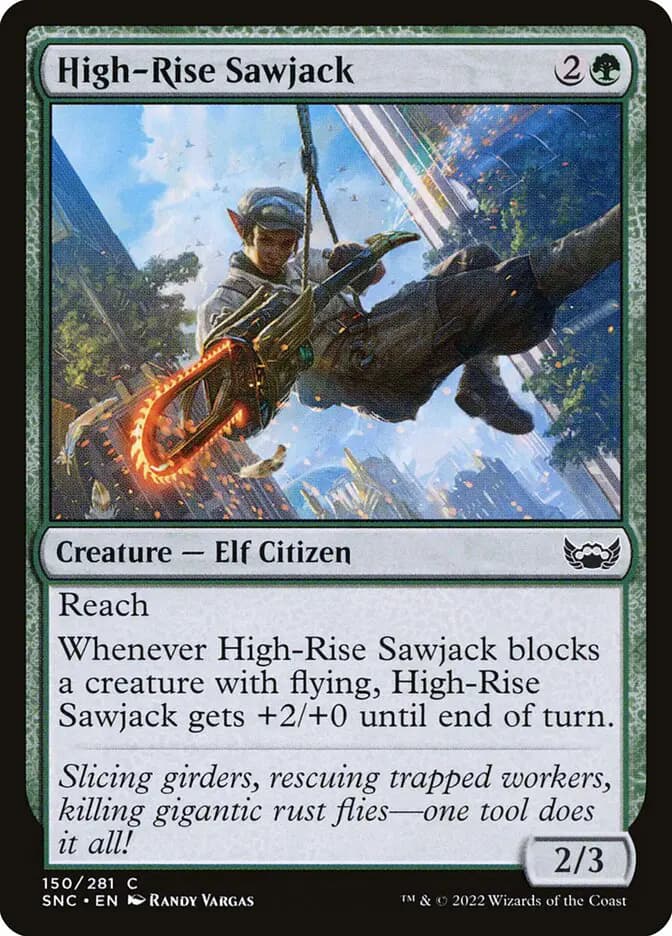 Card image of High-Rise Sawjack