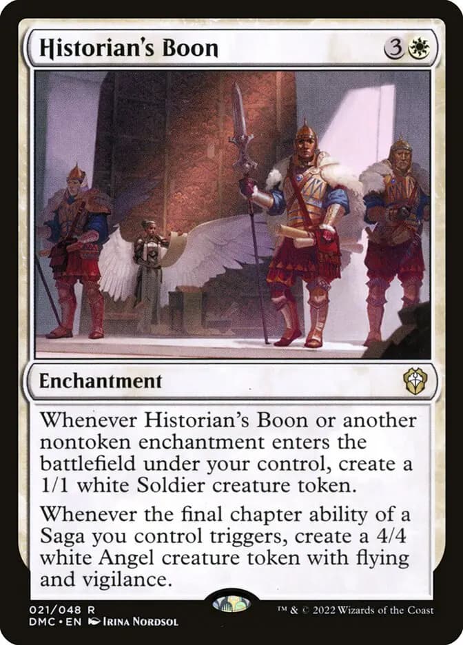 Card image of Historian's Boon