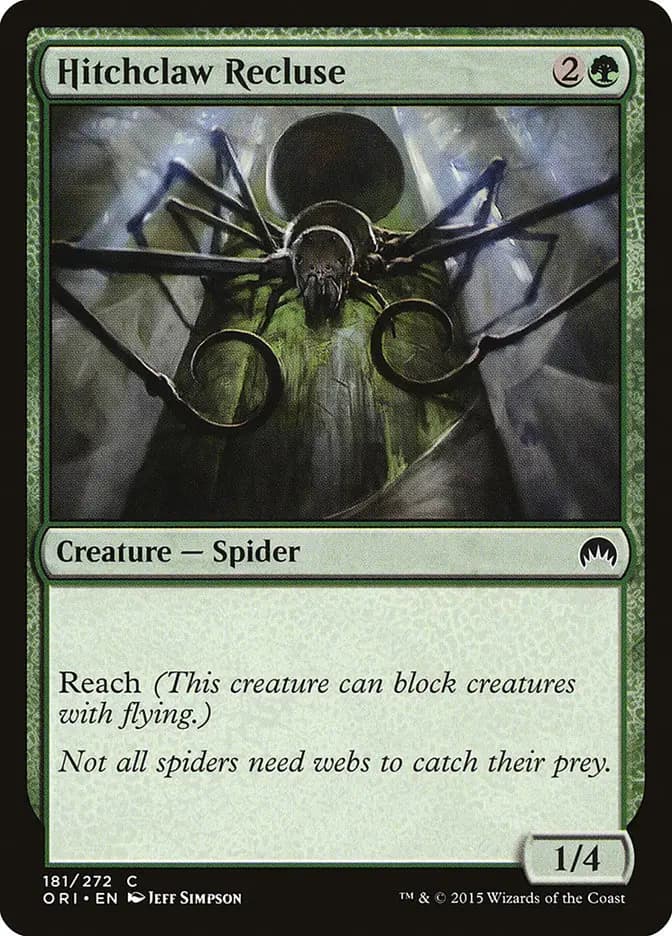Card image of Hitchclaw Recluse