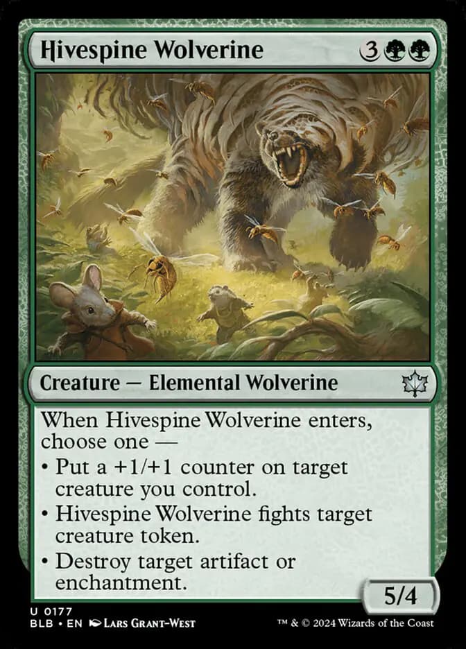 Card image of Hivespine Wolverine