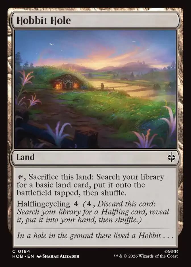 Card image of Hobbit Hole