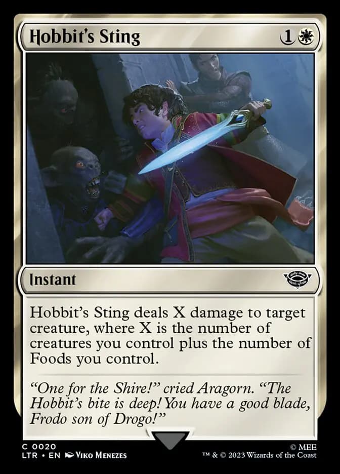 Card image of Hobbit's Sting