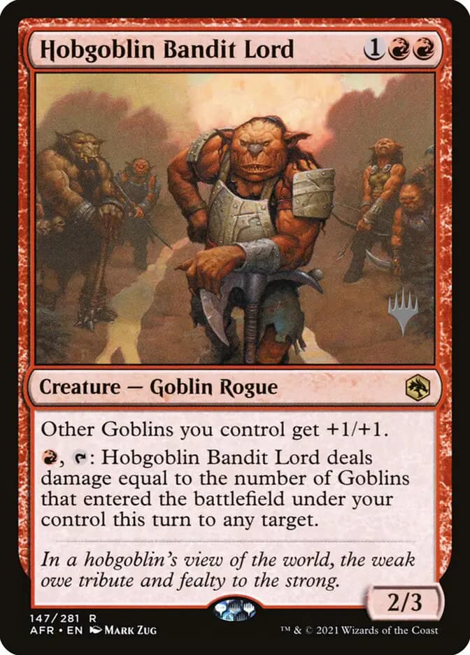 Card image of Hobgoblin Bandit Lord
