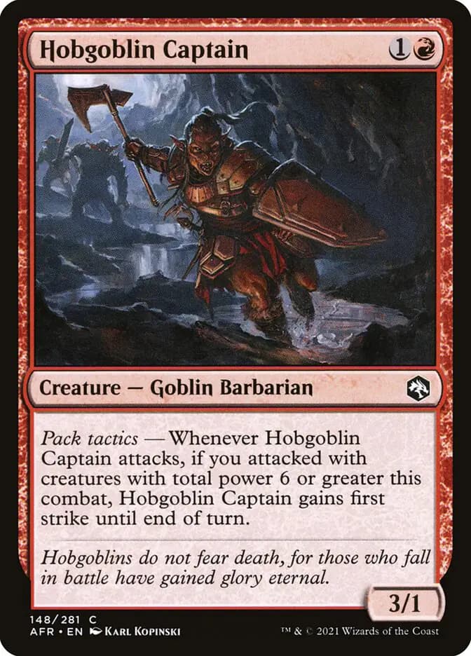 Card image of Hobgoblin Captain