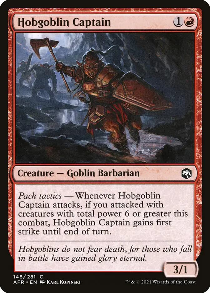 Card image of Hobgoblin Captain