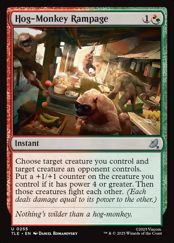Card image of Hog-Monkey Rampage