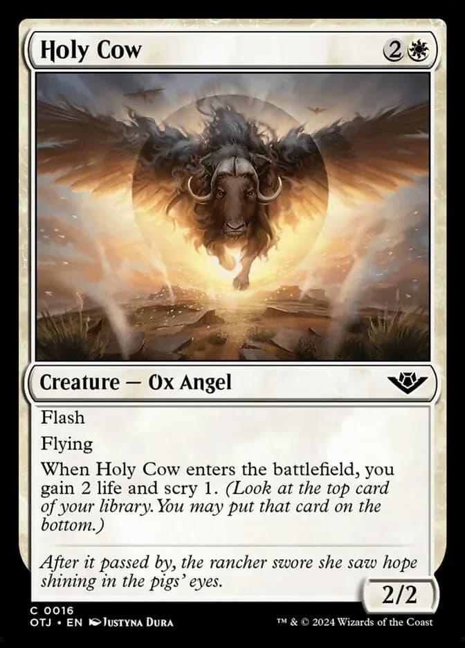 Card image of Holy Cow