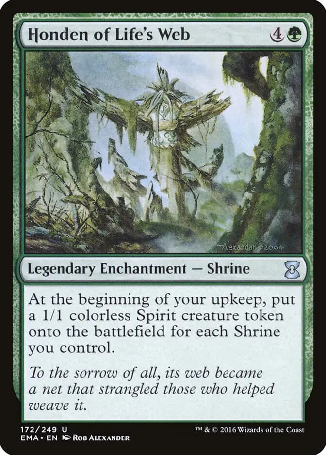 Card image of Honden of Life's Web