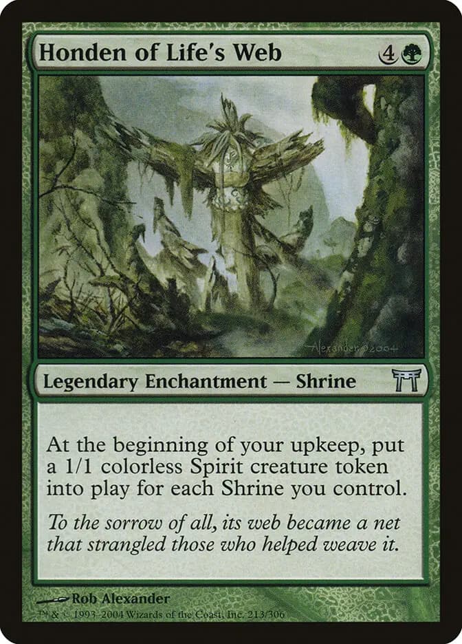 Card image of Honden of Life's Web