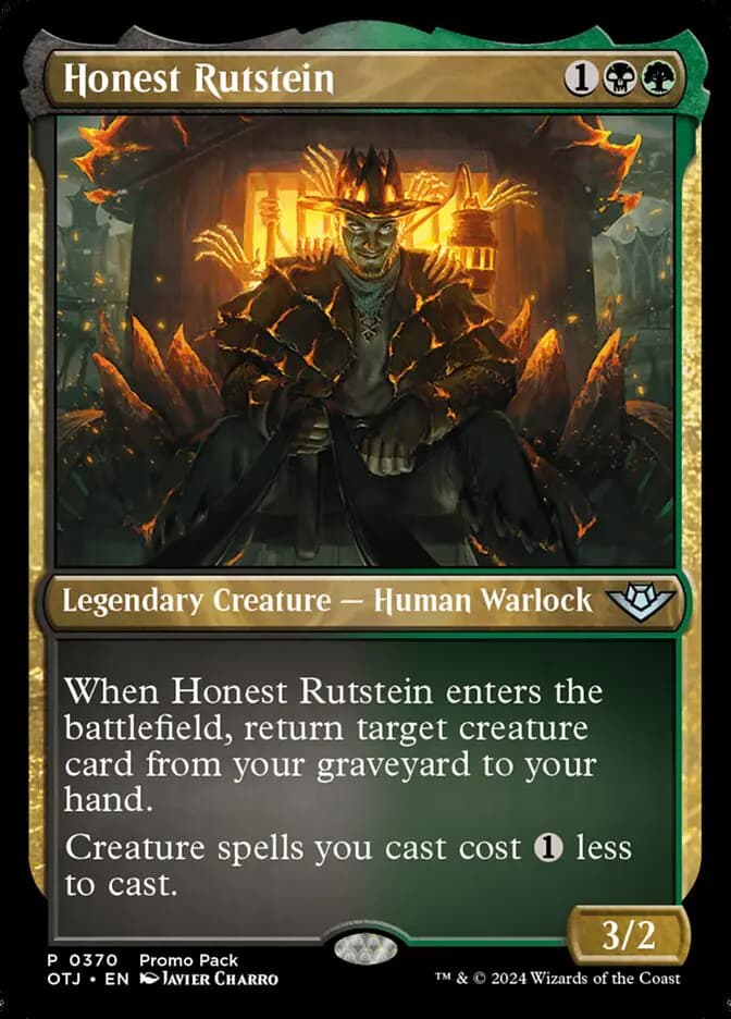 Card image of Honest Rutstein