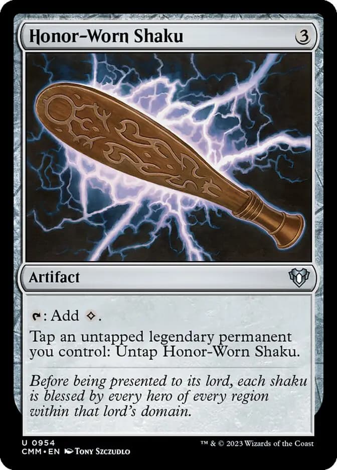 Card image of Honor-Worn Shaku