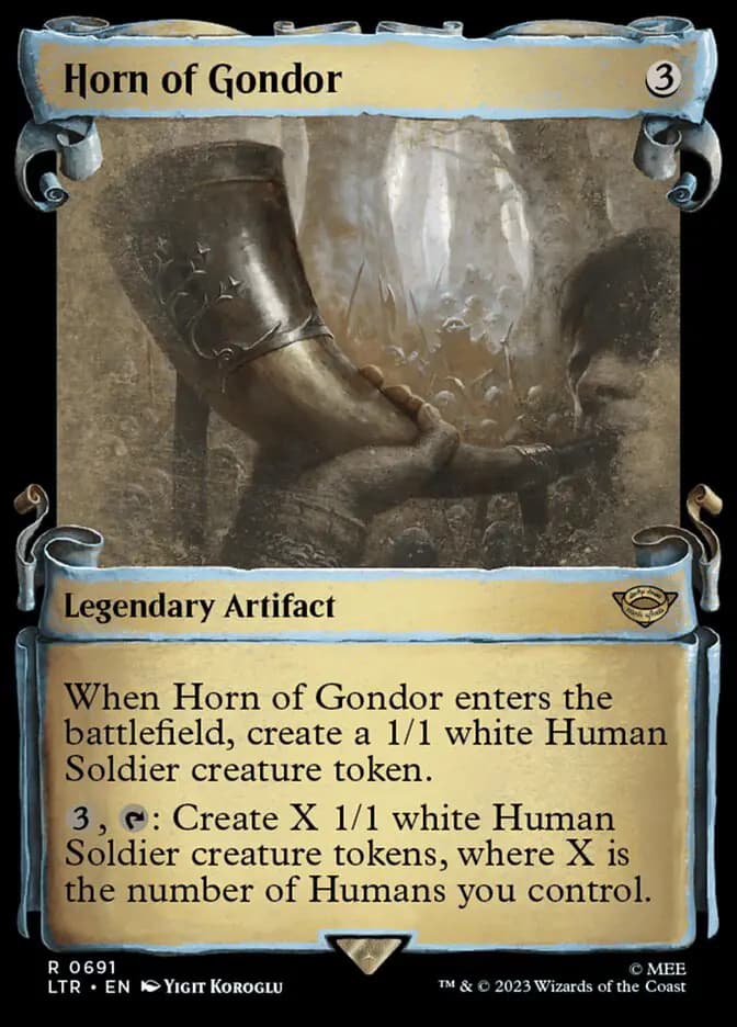 Card image of Horn of Gondor