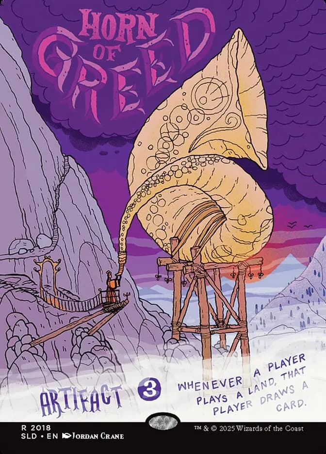 Card image of Horn of Greed