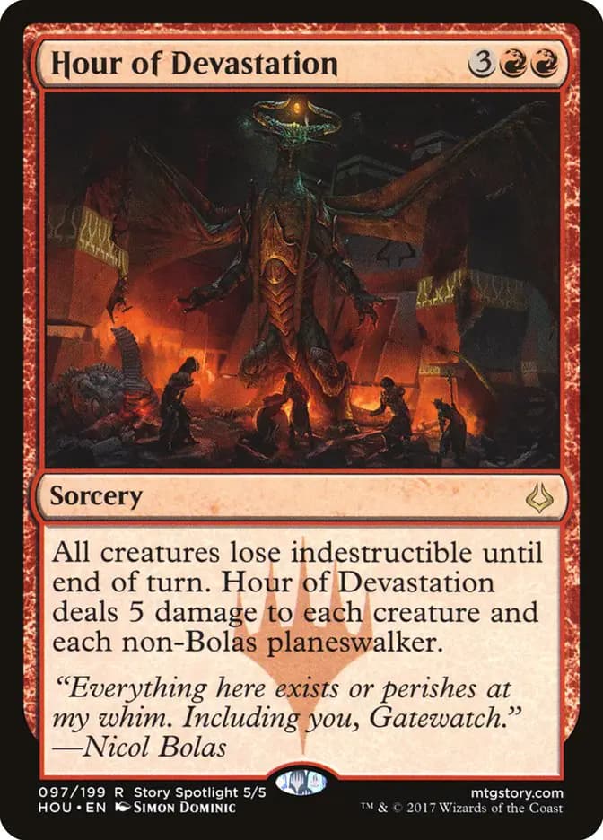 Card image of Hour of Devastation