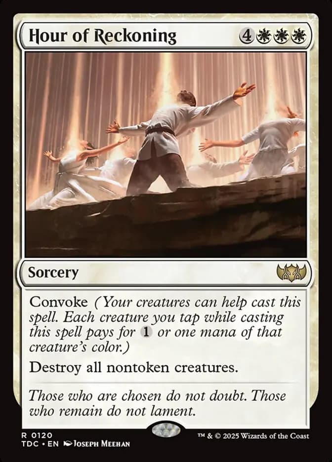 Card image of Hour of Reckoning