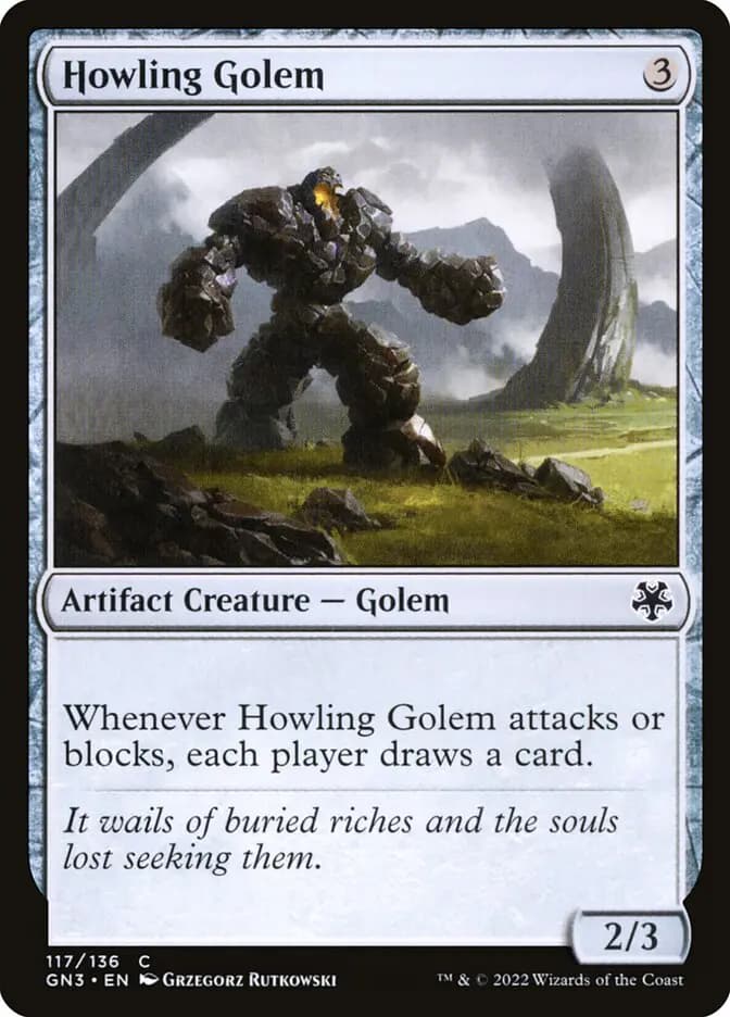 Card image of Howling Golem
