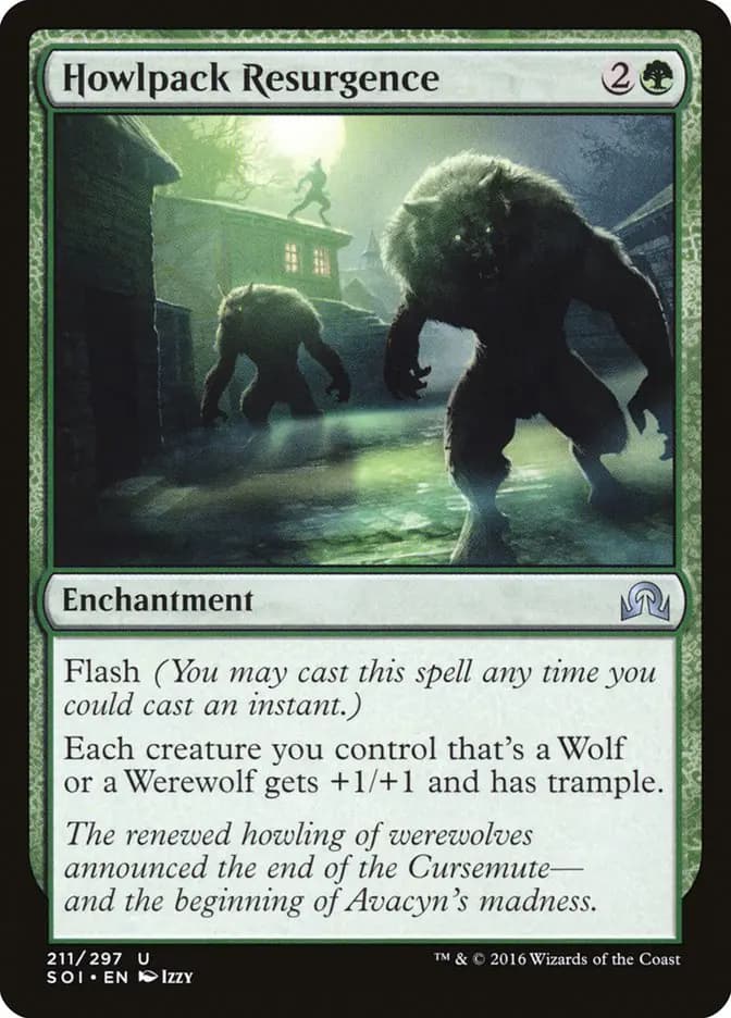Card image of Howlpack Resurgence