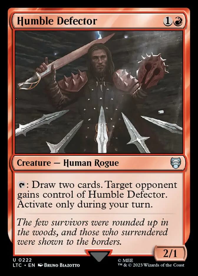 Card image of Humble Defector