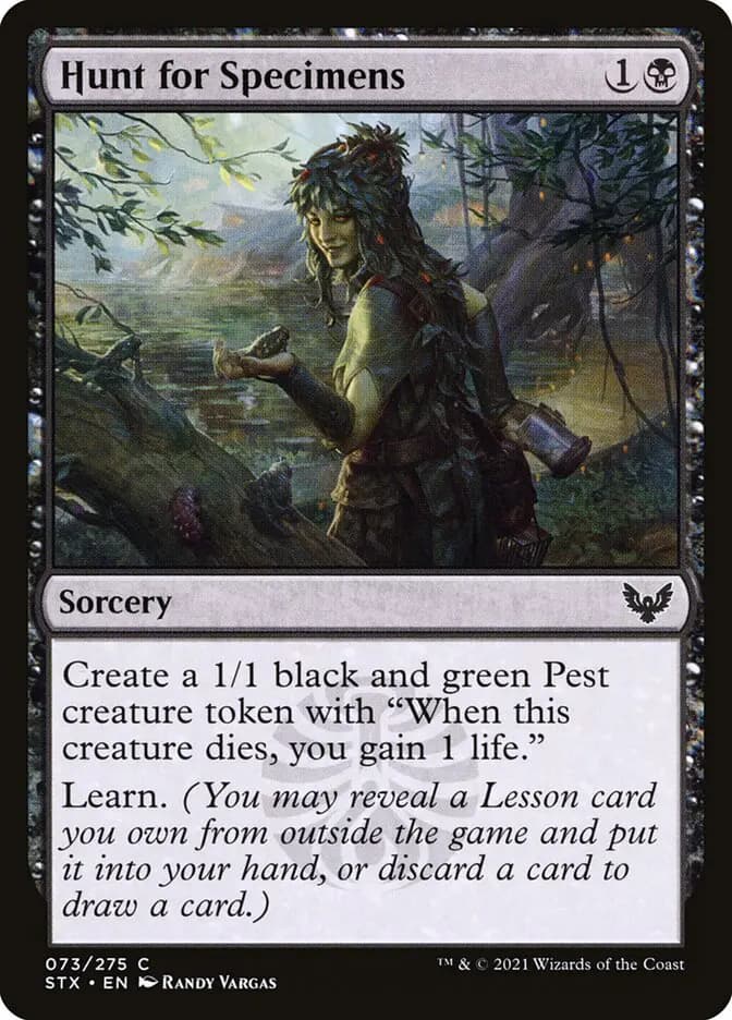 Card image of Hunt for Specimens