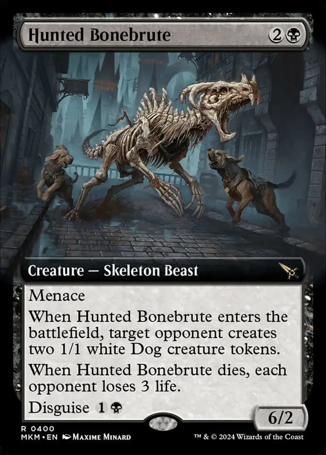 Card image of Hunted Bonebrute
