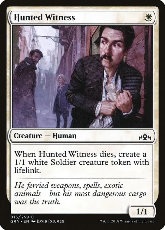 Card image of Hunted Witness