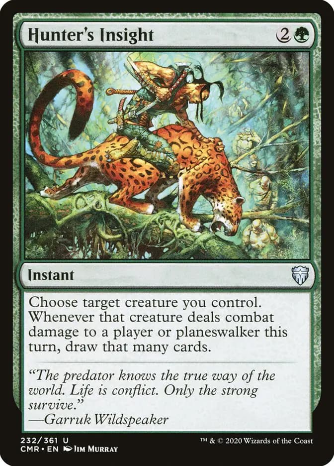 Card image of Hunter's Insight