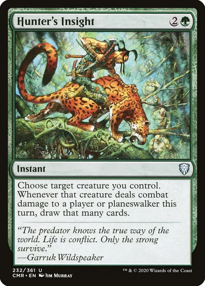 Card image of Hunter's Insight
