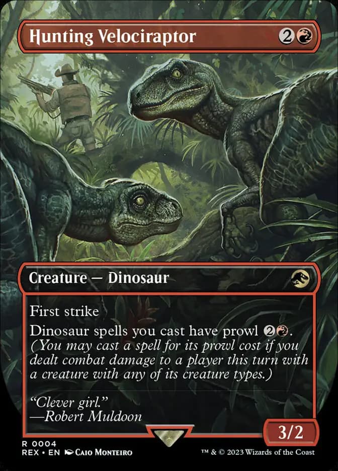 Card image of Hunting Velociraptor