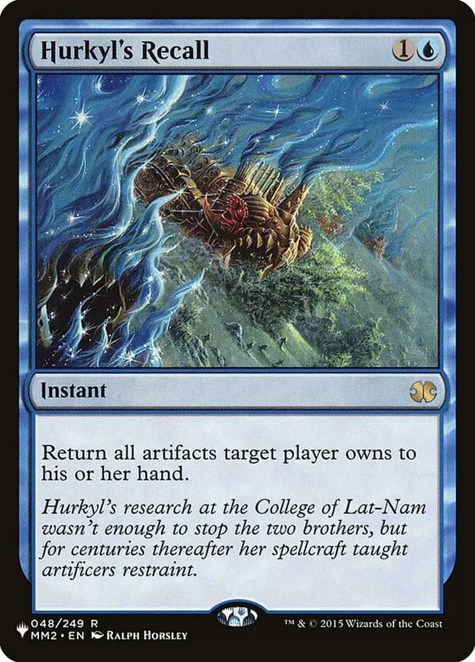 Card image of Hurkyl's Recall