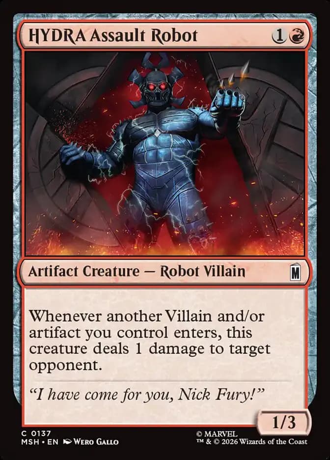 Card image of HYDRA Assault Robot