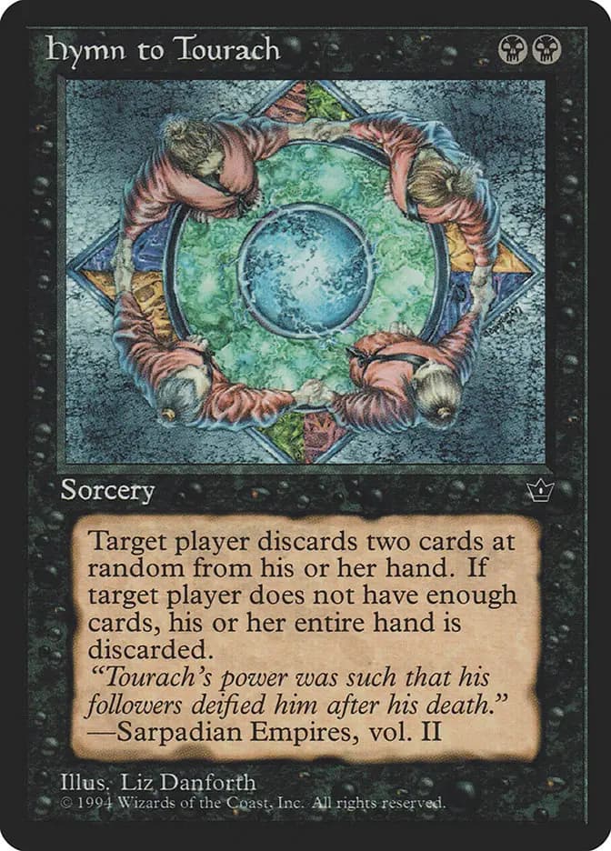 Card image of Hymn to Tourach